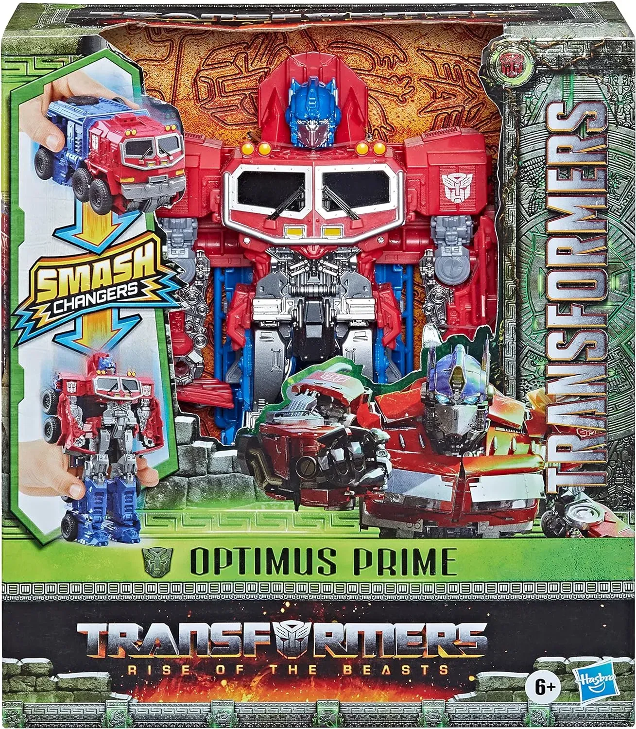 Hasbro Transformers Aufstieg Der Bestien Smash Changer Optimus Prime Figur