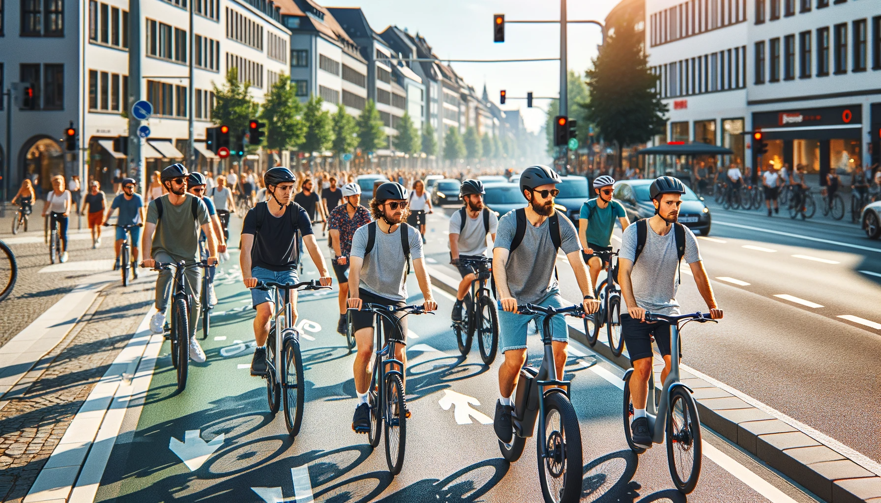 Keine Helmpflicht für Radfahrer