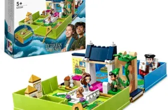 LEGO (43220) Disney Classic Peter Pan & Wendy – Märchenbuch-Abenteuer Spielzeug-Set