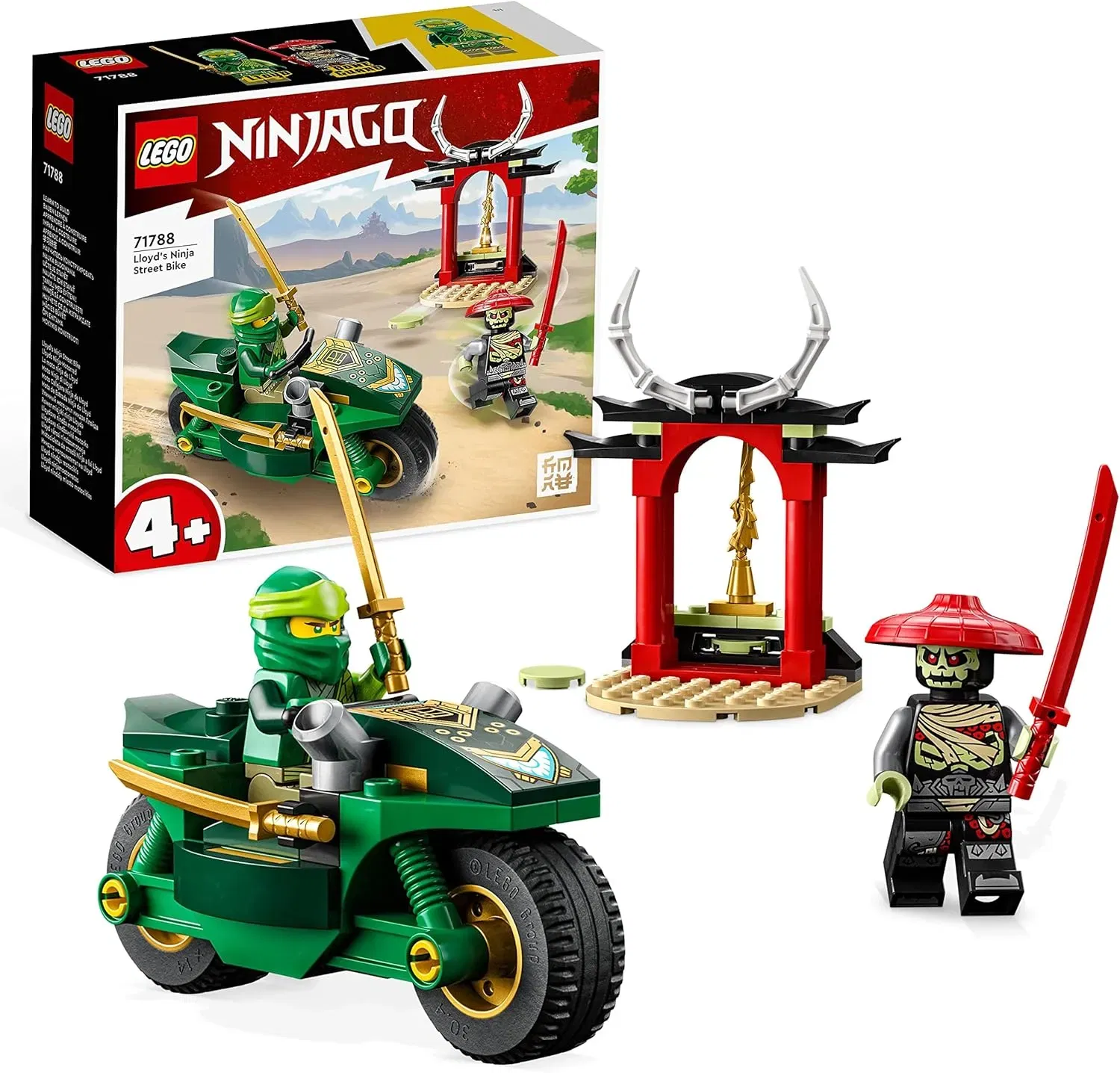 LEGO 71788 NINJAGO Lloyds Ninja-Motorrad für 7,49 € inkl. Prime-Versand (statt 10,98 €)