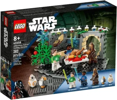 LEGO Star Wars - Millennium Falcon Weihnachtsdiorama (40658)