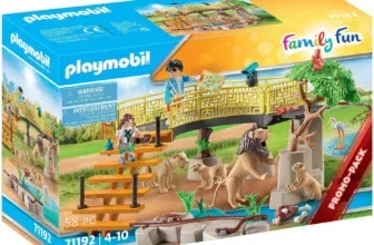 PLAYMOBIL Family Fun (71192) Löwen im Freigehege