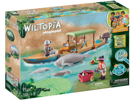 PLAYMOBIL-Wiltopia-71010-Bootsausflug-