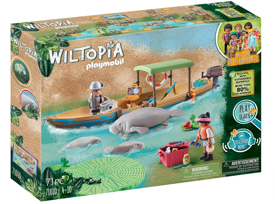 Playmobil-Wiltopia-71010-Bootsausflug-