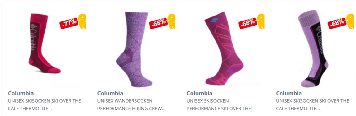 Picksport Columbia Socken Sale