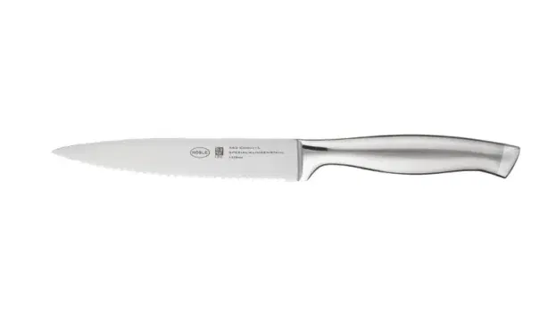 RÖSLE Universalmesser mit Wellenschliff Basic Line (13 cm)