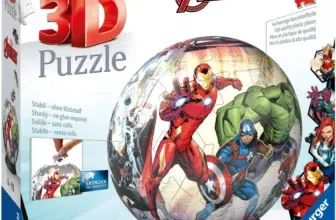 Ravensburger 3D Puzzle 11496 - Puzzle-Ball Avengers - 72 Teile