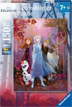 Ravensburger Kinderpuzzle - 12849 Ein fantastisches Abenteuer - Disney Frozen-Puzzle (150 Teile, XXL-Format)