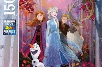 Ravensburger Kinderpuzzle - 12849 Ein fantastisches Abenteuer - Disney Frozen-Puzzle (150 Teile, XXL-Format)