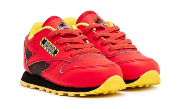 Reebok-Infants-x-Jurassic-Park-CL-Leather-Rot-Gelb-GY0576-Allike-Store