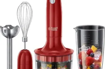 Russell Hobbs Stabmixer (3-in-1 PürierstabZerkleinerer, Mixer- & Schneebesenaufsatz)