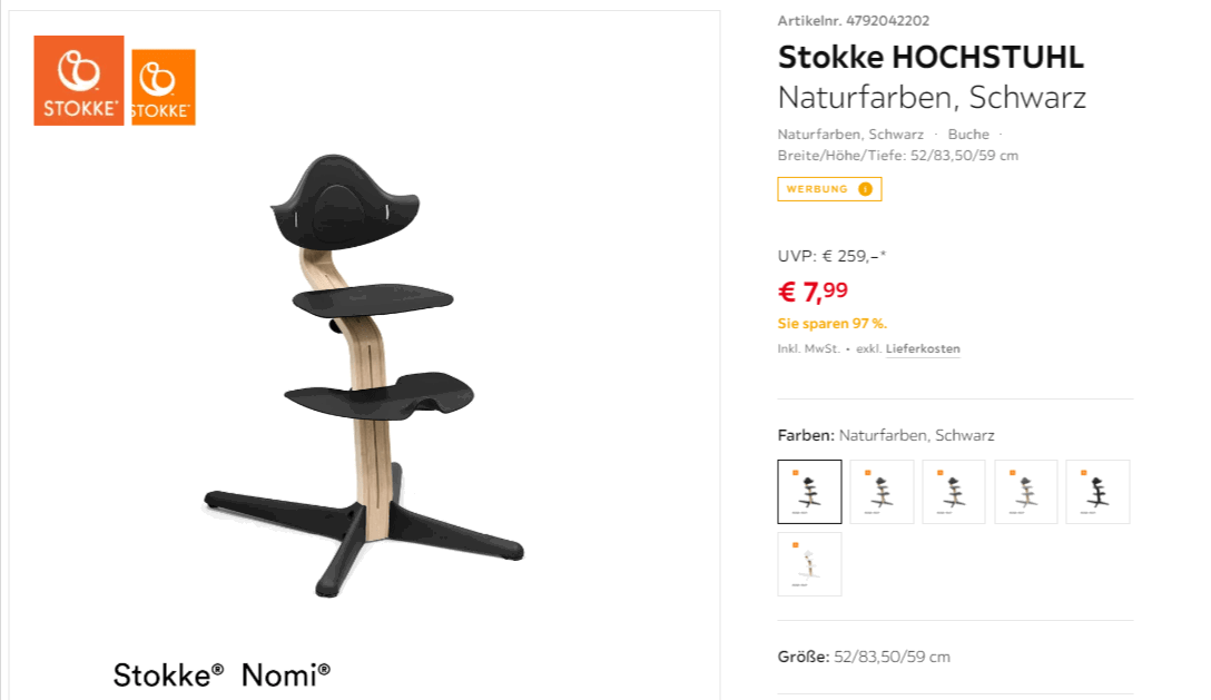 Stokke-Nomi-Hochstuhl-Naturfarben-Weiß-Finden