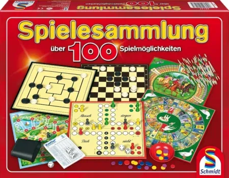 Schmidt Spiele 49147 Spielesammlung mit 100 Spielmöglichkeiten