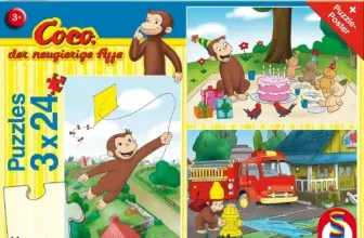 Schmidt Spiele (56432) Coco der neugierige Affe - Puzzle