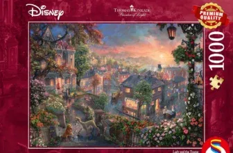 Schmidt Spiele 59490 Thomas Kinkade Disney - Susi und Strolch Puzzle (1.000 Teile)