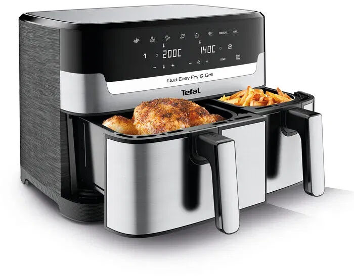 Tefal Dual Easy Fry &Amp; Grill Ey905D Heißluftfritteuse