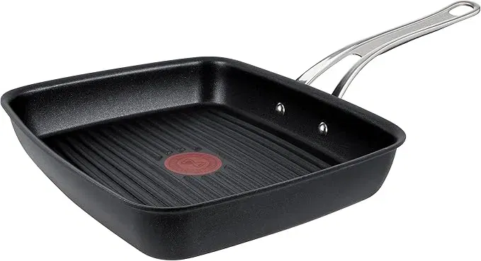 Tefal Jamie Oliver by E24541 Cooks – Classic Grillpfanne 23 x 27 cm Aluguss für 29,99 € inkl. Prime-Versand