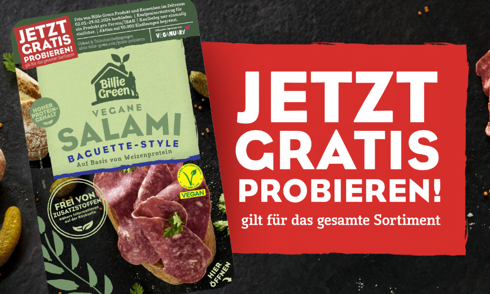 Veganer-Genuss-Billie-Green-Gratis-Testen