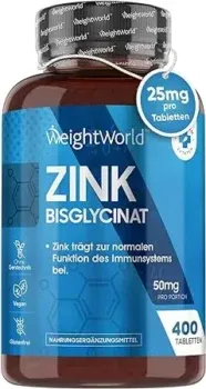 WeightWorld Zink Bisglycinat