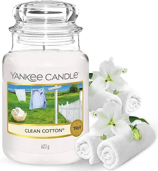 Yankee Candle Clean Cotton Duftkerze