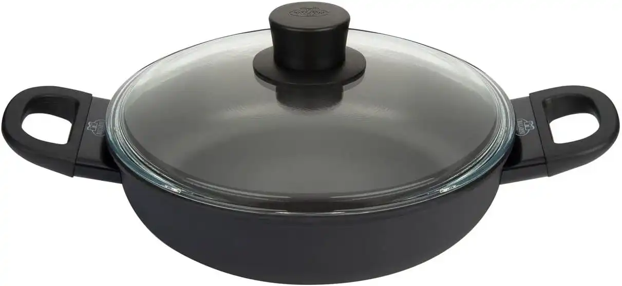 BALLARINI Avola Deep Bratpfanne mit 2 Griffen, Titan, 28 cm für 27,56 € inkl. Prime-Versand statt 47,50 € 🍳