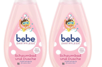 bebe-Zartpflege-Schaumbad-Dusche-für