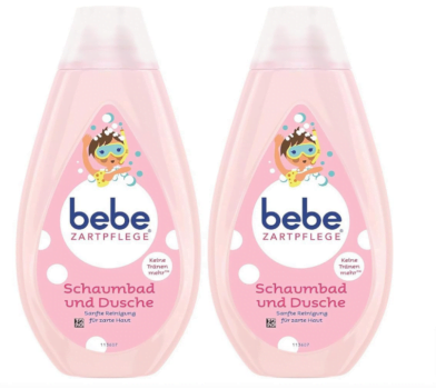 bebe-Zartpflege-Schaumbad-Dusche-für