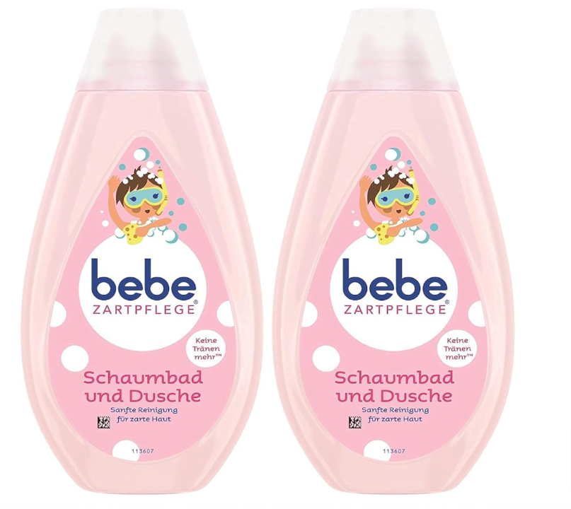 Bebe-Zartpflege-Schaumbad-Dusche-Für