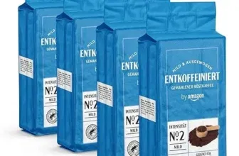 by Amazon Entkoffeinierter gemahlener Kaffee Pulver