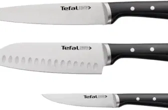 Tefal K232S3 Ice Force 3er Set | Fleisch-, Santoku- und Universalmesser | 20 x 18 x 11 cm | K232S3 für 39,77 € inkl. Prime-Versand statt 50,94 €