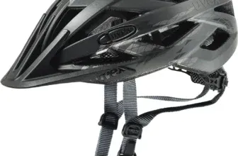 uvex i-vo cc Allround-Helm individuelle Größenanpassung - erweiterbar mit LED-Licht (52 - 57 cm, schwarz carbon) 🚴