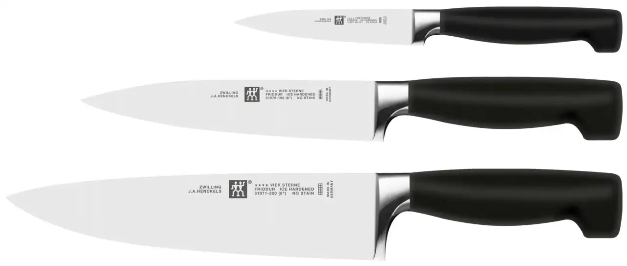 ZWILLING Vier Sterne Messerset 3 tlg. für 67,96 € inkl. Versand
