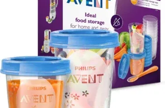 20er-Set Philips Avent Nahrungs-Mehrwegbecher (Modell SCF721 20)