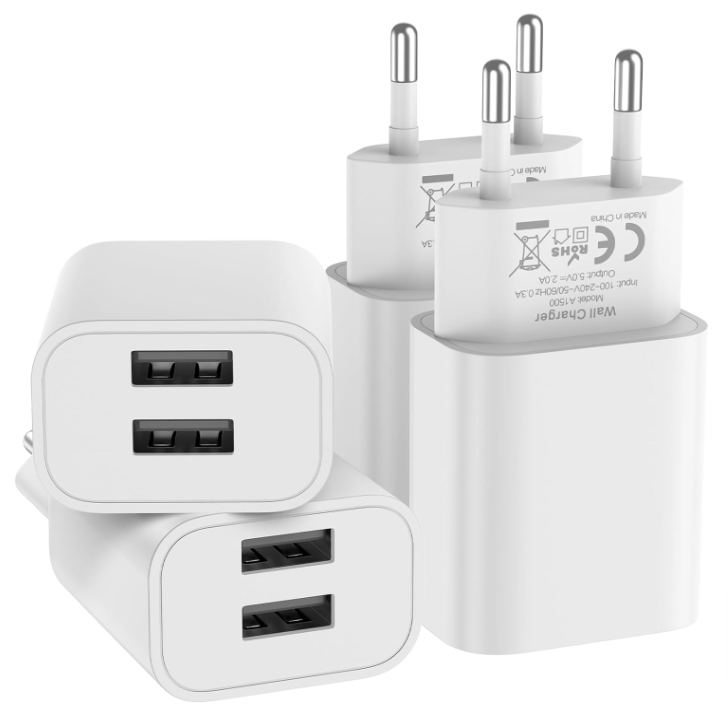 4Er-Pack-Usb-Ladegerät-Für-Iphone-15-14-Plus-Pro-Max-13-12-11-Se-Samsung-