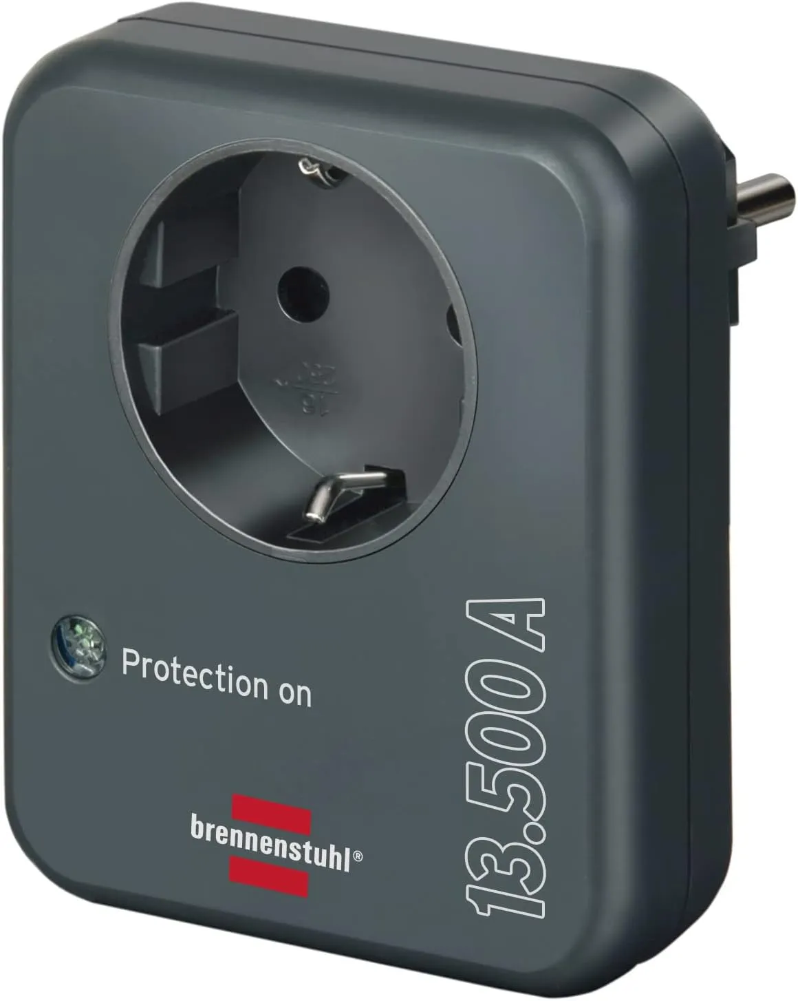 Brennenstuhl Steckdosenadapter mit Überspannungsschutz 13.500 A (Blitzschutz) für 6,57 € inkl. Prime-Versand