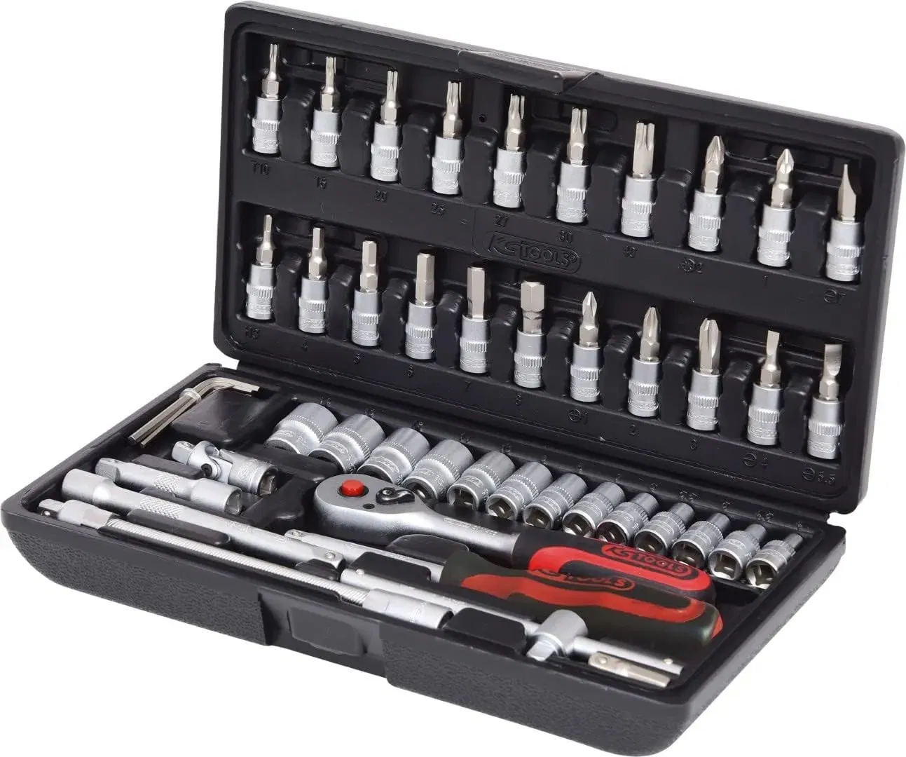 KS Tools 917.0648 1/4″ Steckschlüssel-Satz 48-tlg für 18,99€ inkl. Versand
