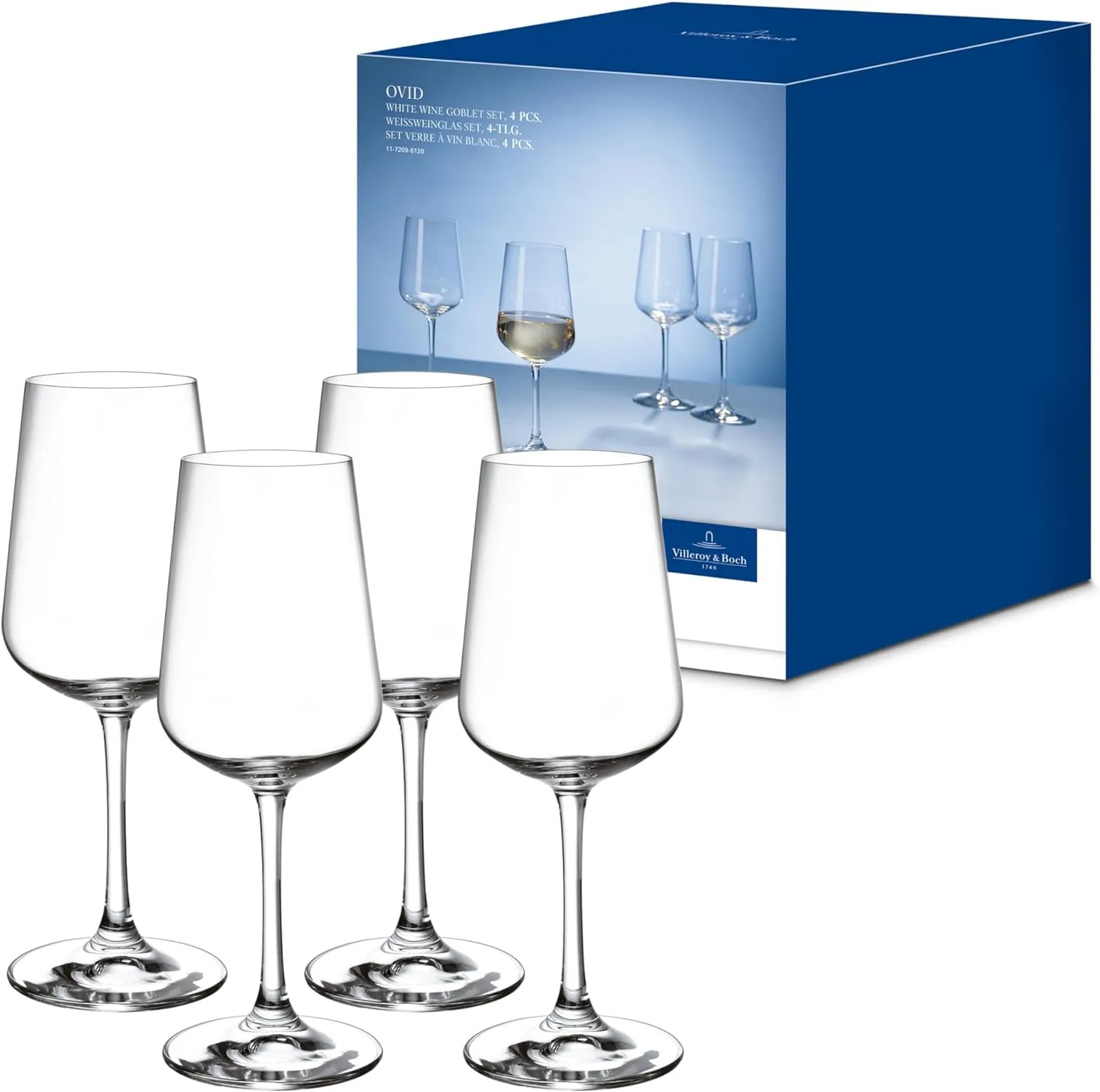 Villeroy & Boch – Ovid Weißweinglas-Set 4 teilig für 19,99 € inkl. Prime-Versand
