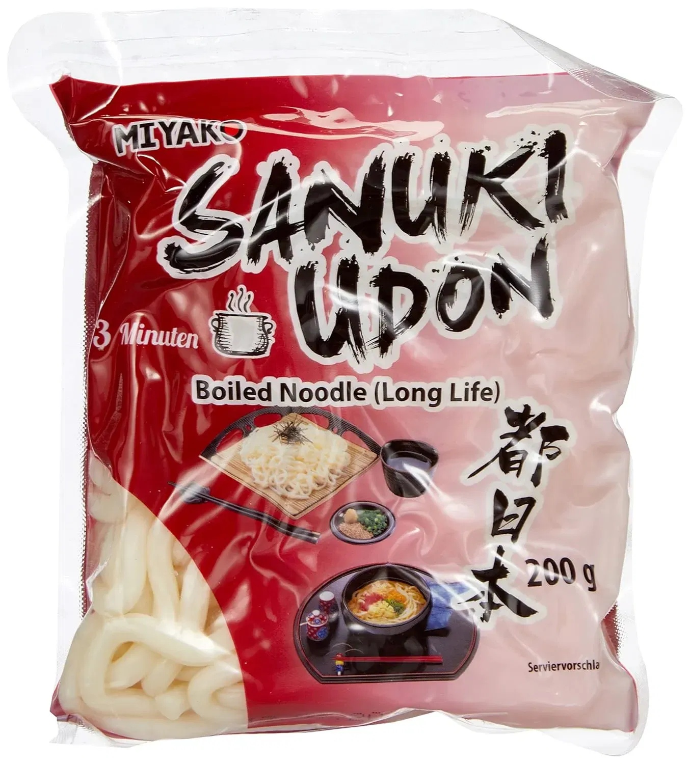 Miyako Sanuki Udon Nudeln 12er Pack ab 11 € inkl. Prime-Versand