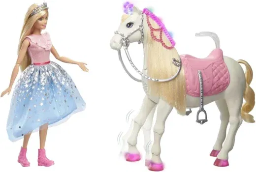 Barbie Pferd Princess Adventure inkl. Barbie Puppe