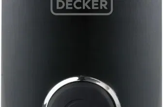 Black + Decker BXCG150E - Elektrische Mühle für Kaffee, Nüsse, Gewürze, Samen (150W, 50g, Behälter und Klingen aus Edelstahl)