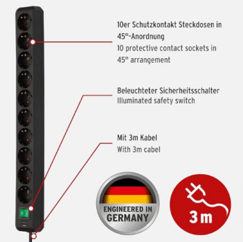 Brennenstuhl-Eco-Line-Steckdosenleiste-10-Fach-Mehrfachsteckdose-mit-erhöhtem-Berührungsschutz-Schalter-und-3m-Kabel-schwarz-Amazon-de-Baumarkt