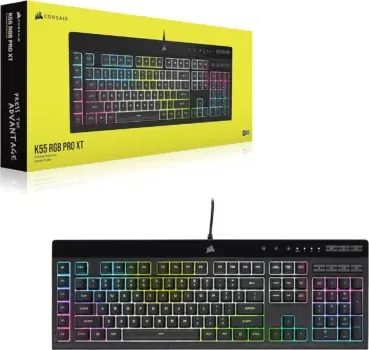 CORSAIR K55 RGB PRO XT Kabelgebundene Membrantastatur