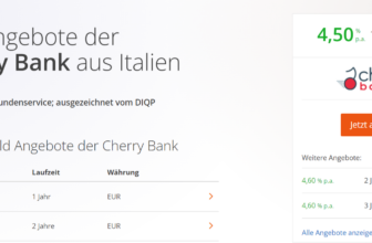 Cherry Bank Festgeld