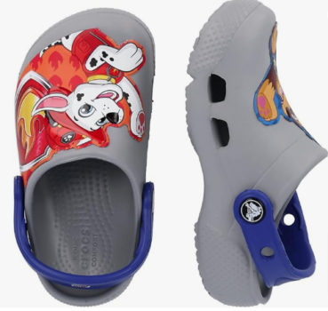 Crocs-Unisex-Kinder-FL-Paw-Patrol-Patch-Clog-T-hellgrau-24-25-EU-Amazon-de-Fashion