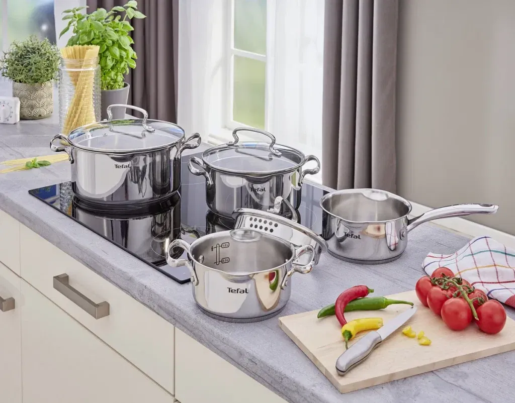 Tefal Topfset: 7-Teiliges Edelstahl-Set Für 70,95 € Inkl. Versand