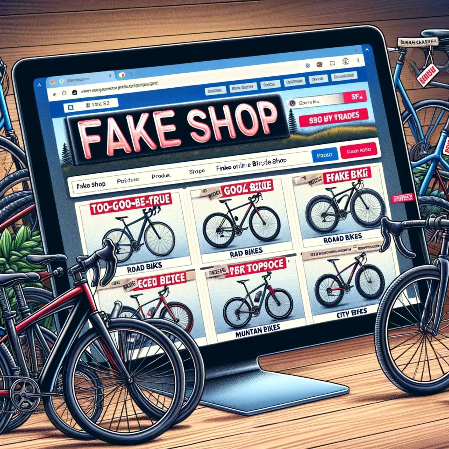 Fake Online-Shop Tiplubike.de