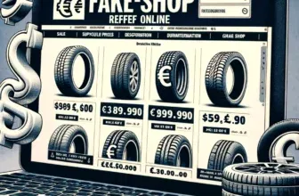 Betrügerischer Online-Shop mit gefälschten Autoreifen-Angeboten