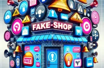 Fake Online-Shop nesdey.de auf einem Computerbildschirm