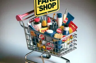 Betrugswarnung: Fake Online-Shop markkeey.com auf einem Computerbildschirm