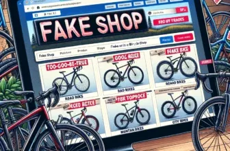 Symbolbild für Betrug im Online-Shop: Computer mit Warnschild und durchgestrichenem Einkaufswagen